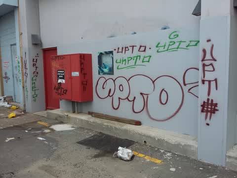 Graffiti, a report photo