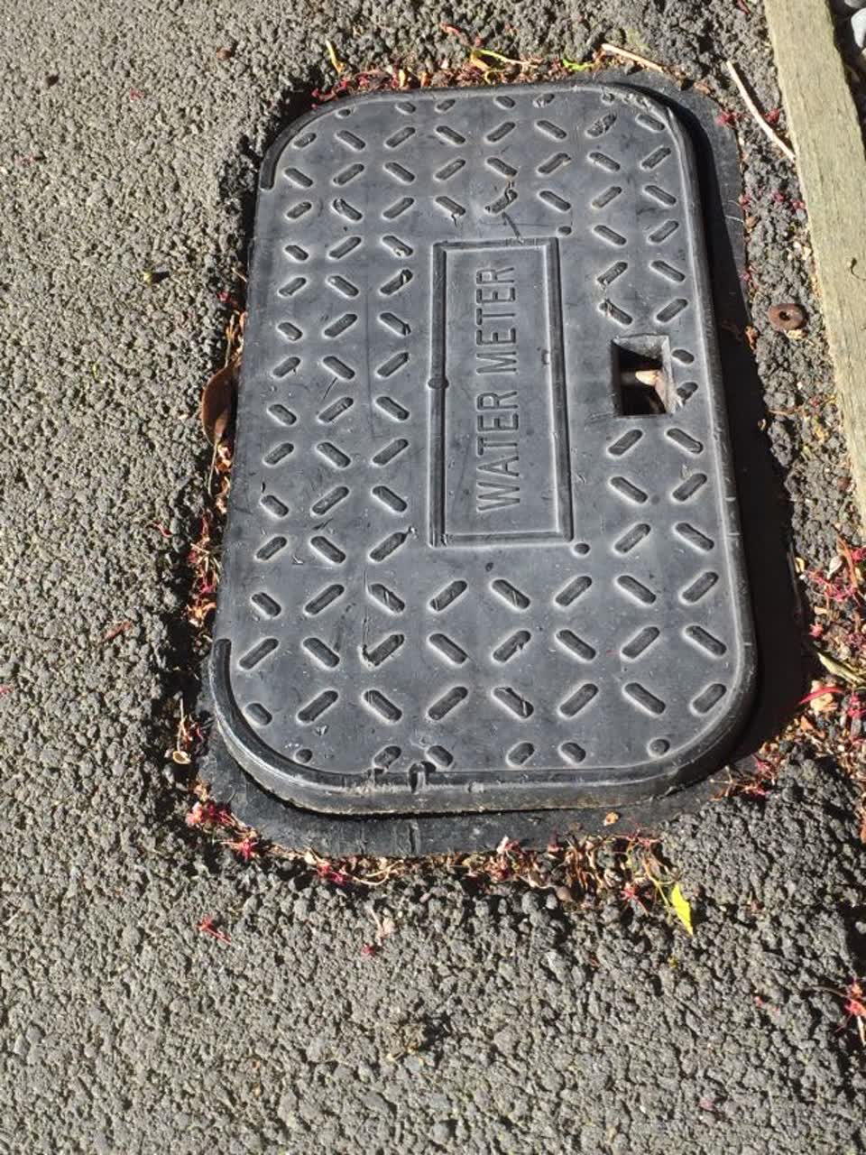 The photograph attached to this water supply report