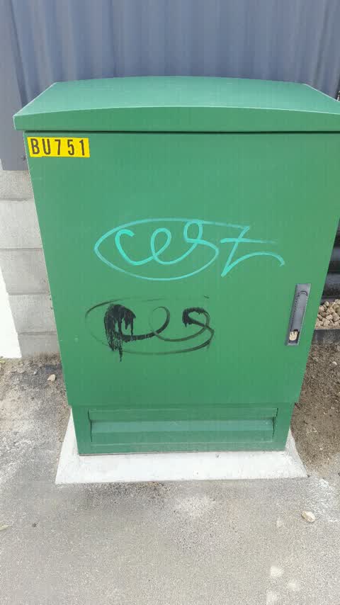 Graffiti, a report photo