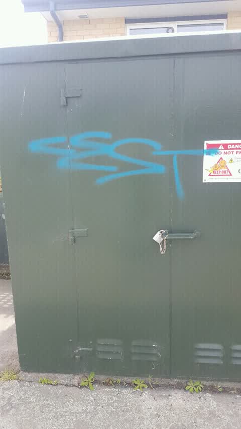 Graffiti, a report photo