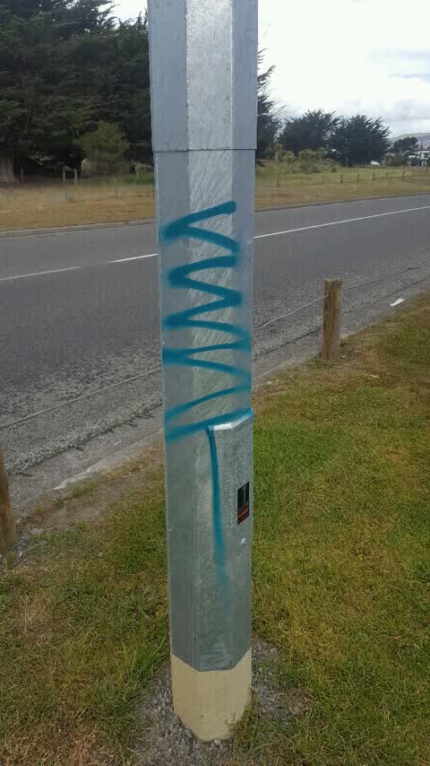 Graffiti, a report photo
