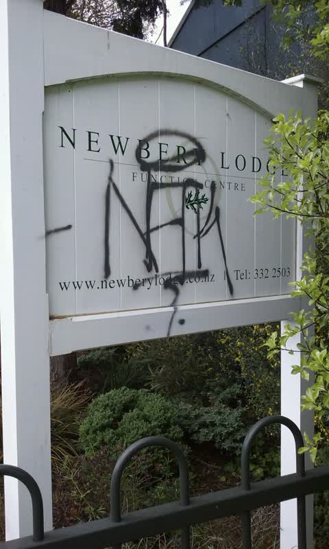 Graffiti, a report photo