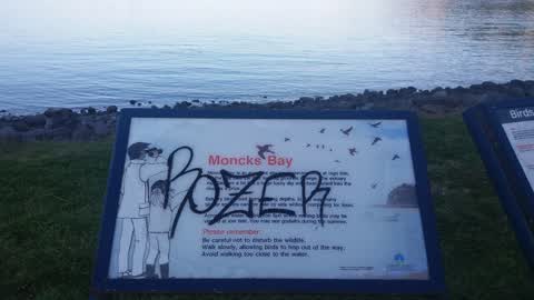 Graffiti, a report photo