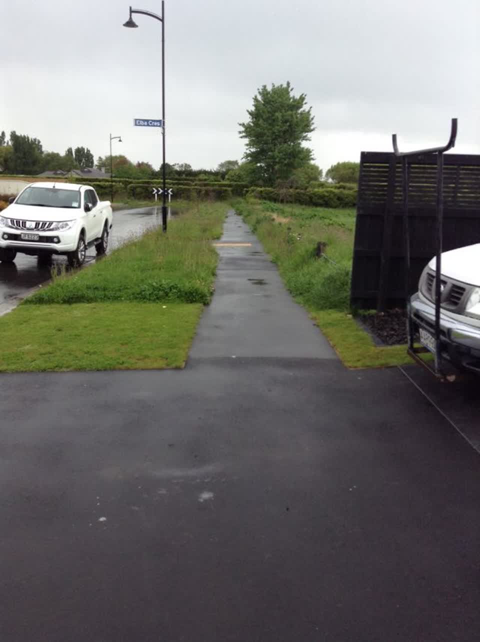 The photograph attached to this parks report