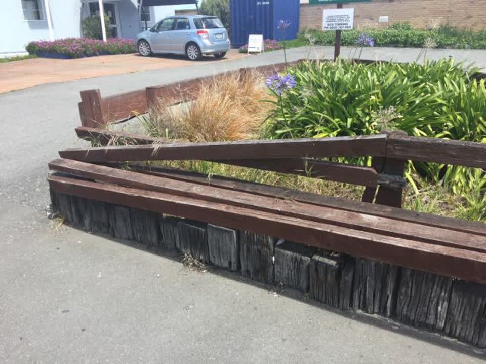 The photograph attached to this parks report