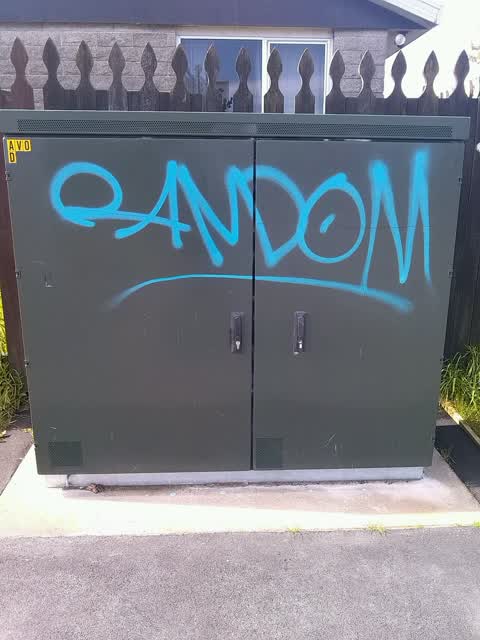 Graffiti, a report photo