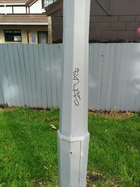 Graffiti — a report photo