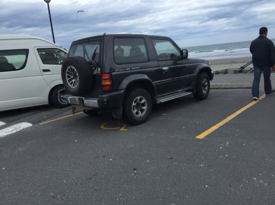The photograph attached to this parks report