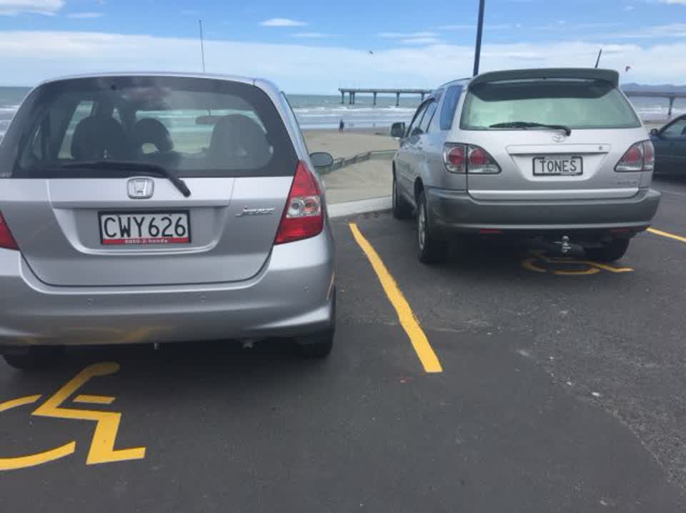 The photograph attached to this parks report
