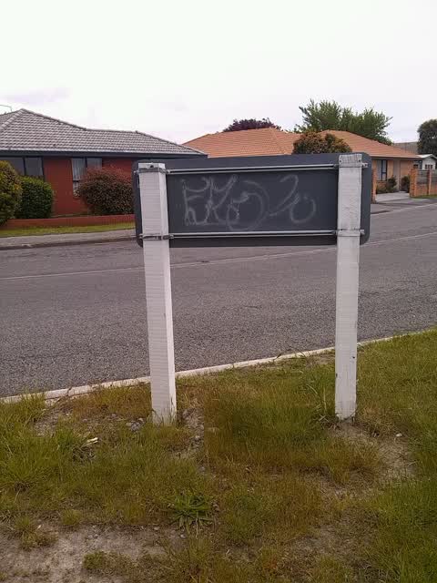 Graffiti, a report photo