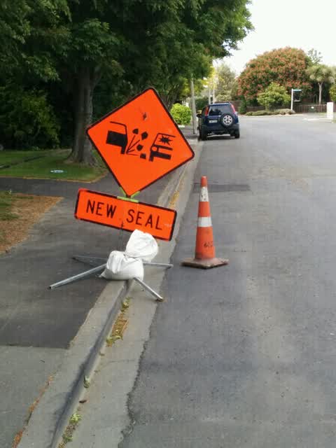 Roading/Streets, a report photo