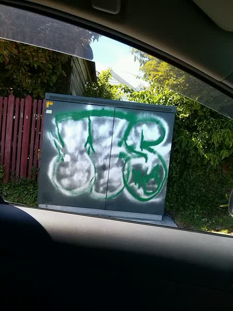 Graffiti, a report photo