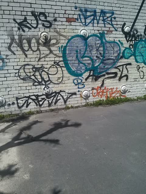 Graffiti, a report photo