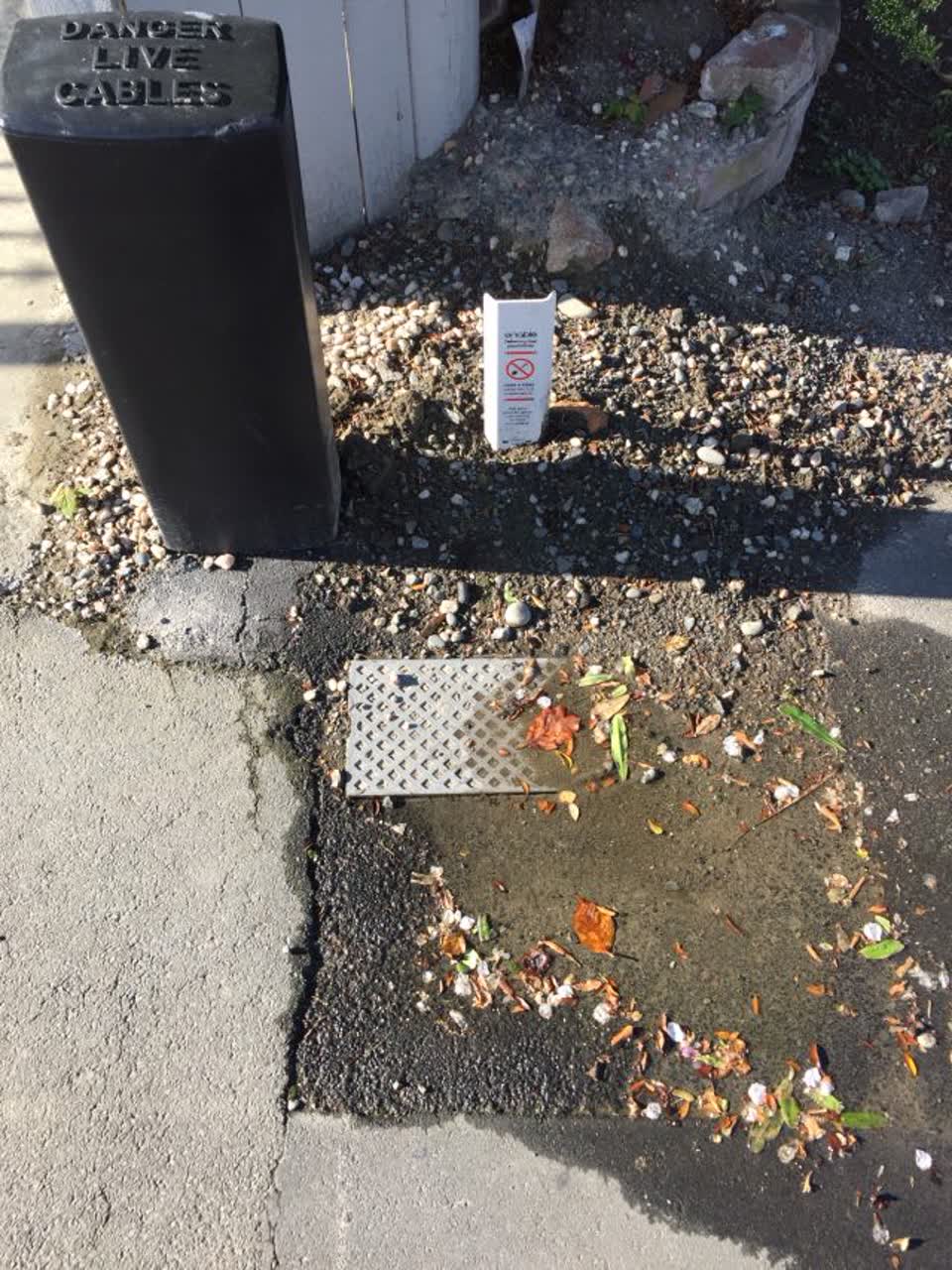 The photograph attached to this water supply report