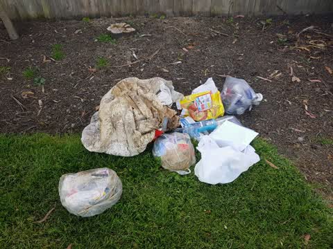 Rubbish/Recycling, a report photo