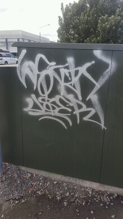 Graffiti, a report photo