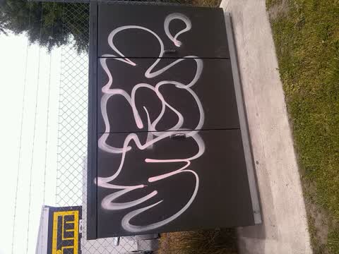 Graffiti, a report photo
