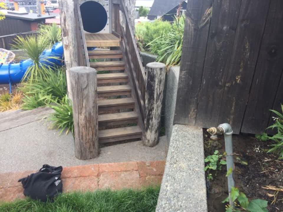 The photograph attached to this parks report