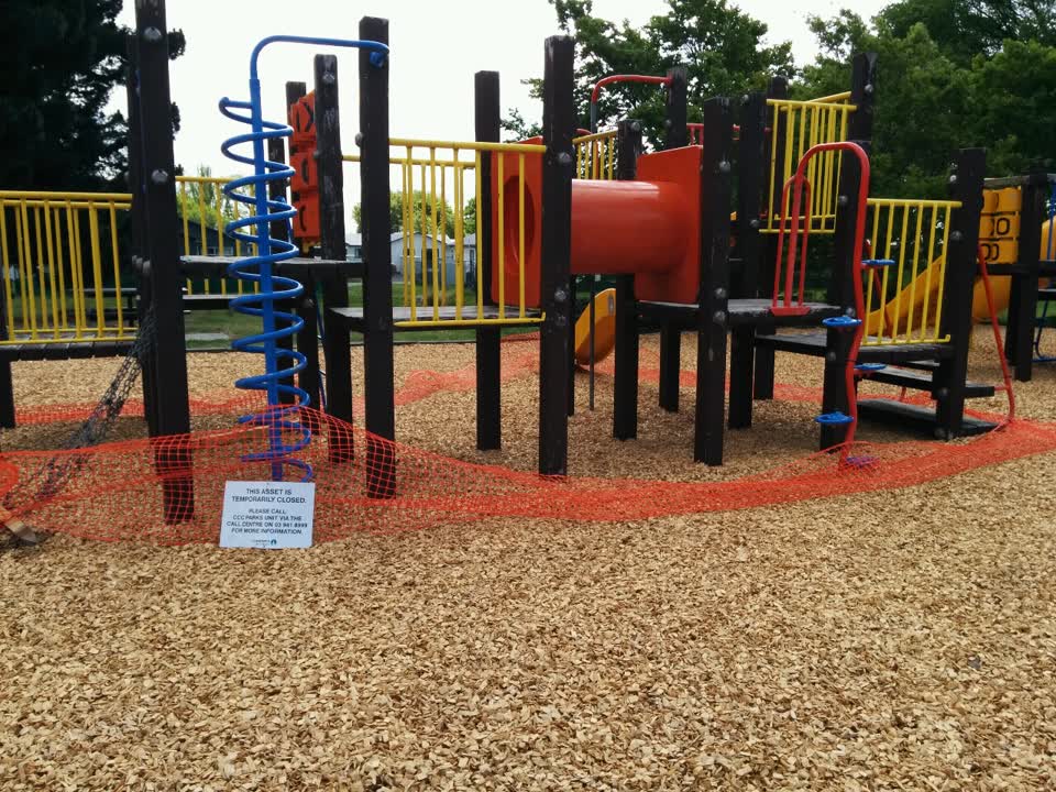 The photograph attached to this parks report