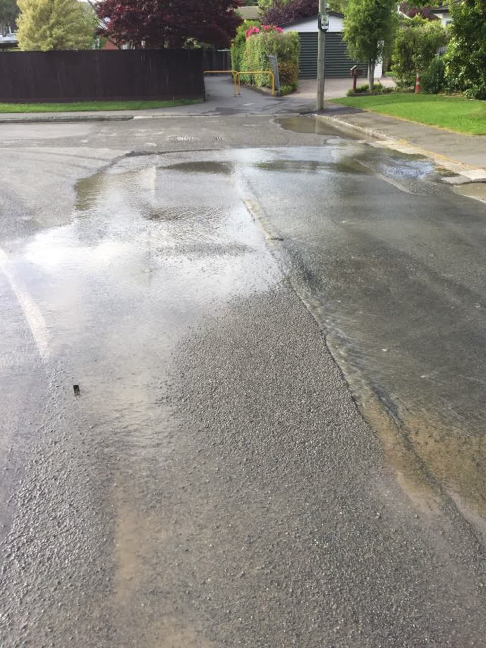 The photograph attached to this water supply report