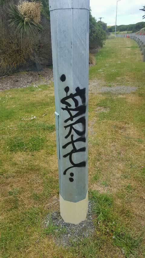 Graffiti, a report photo