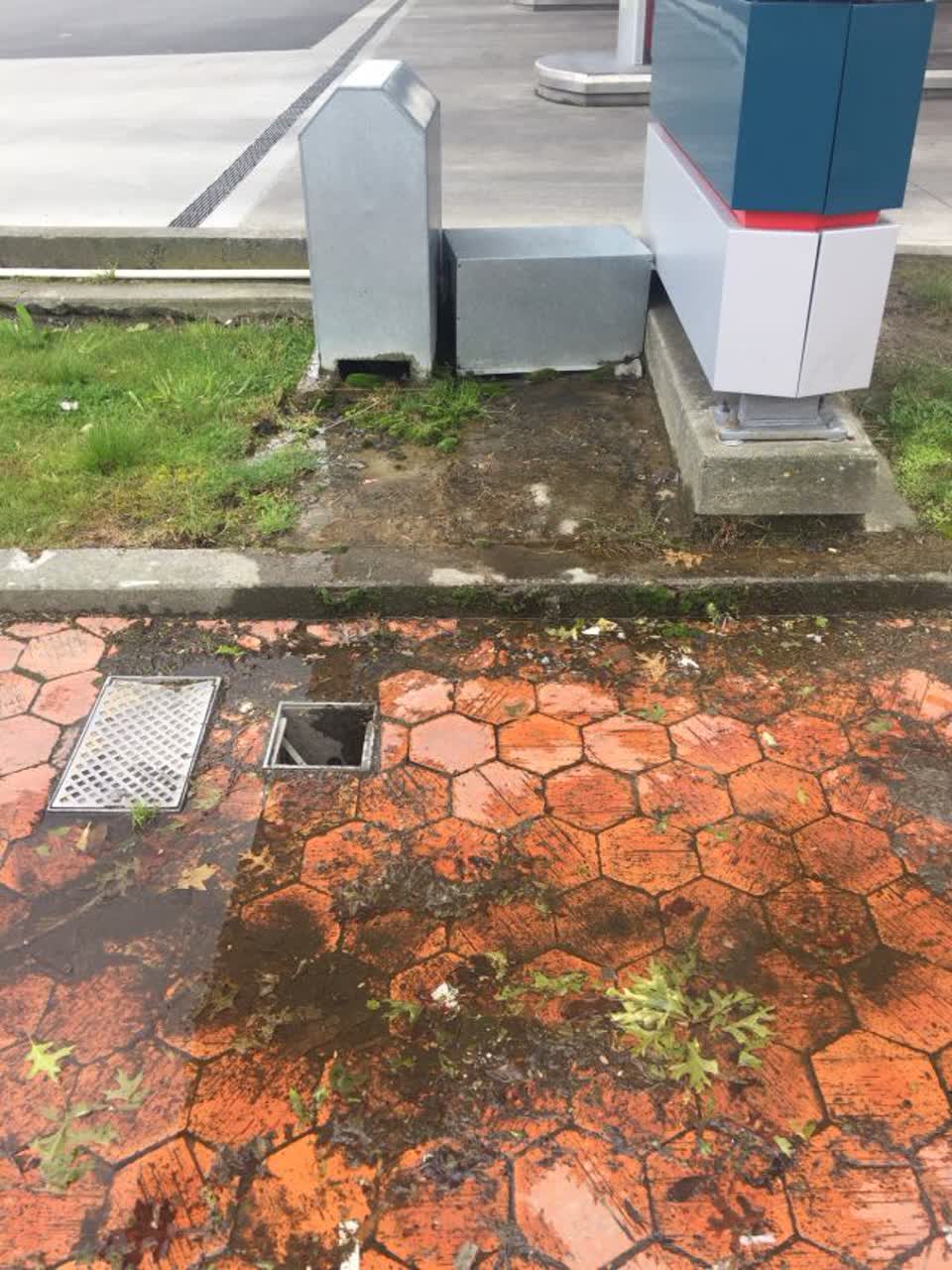 The photograph attached to this water supply report