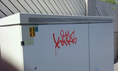 Graffiti — a report photo