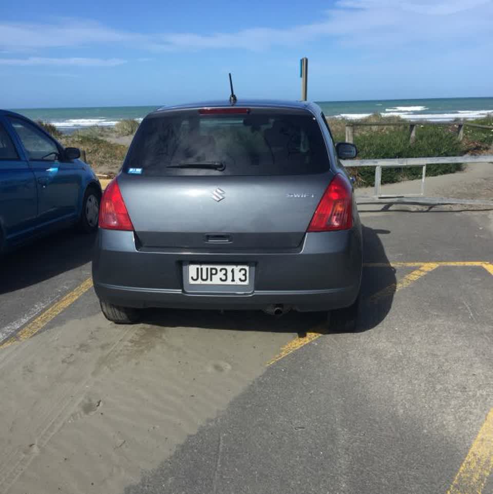 The photograph attached to this parks report