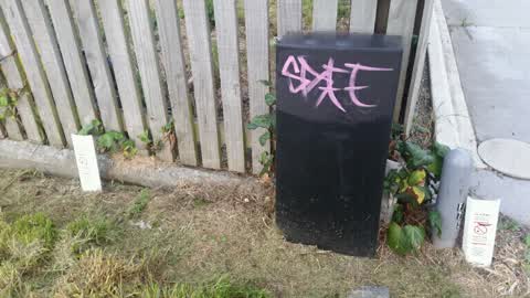 Graffiti, a report photo