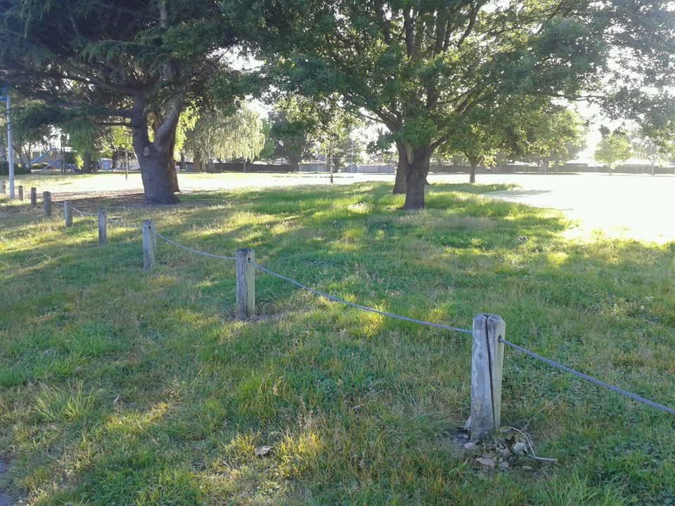 The photograph attached to this parks report