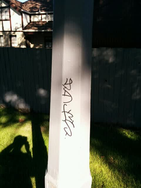 Graffiti — a report photo