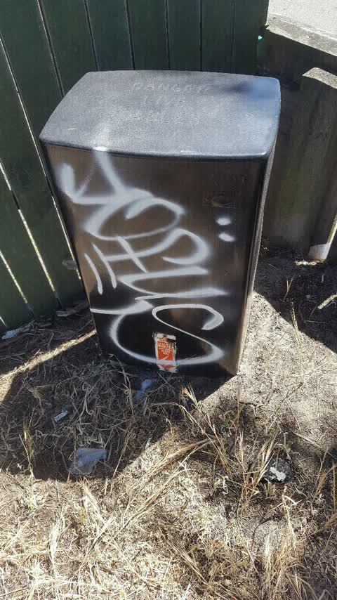 Graffiti, a report photo