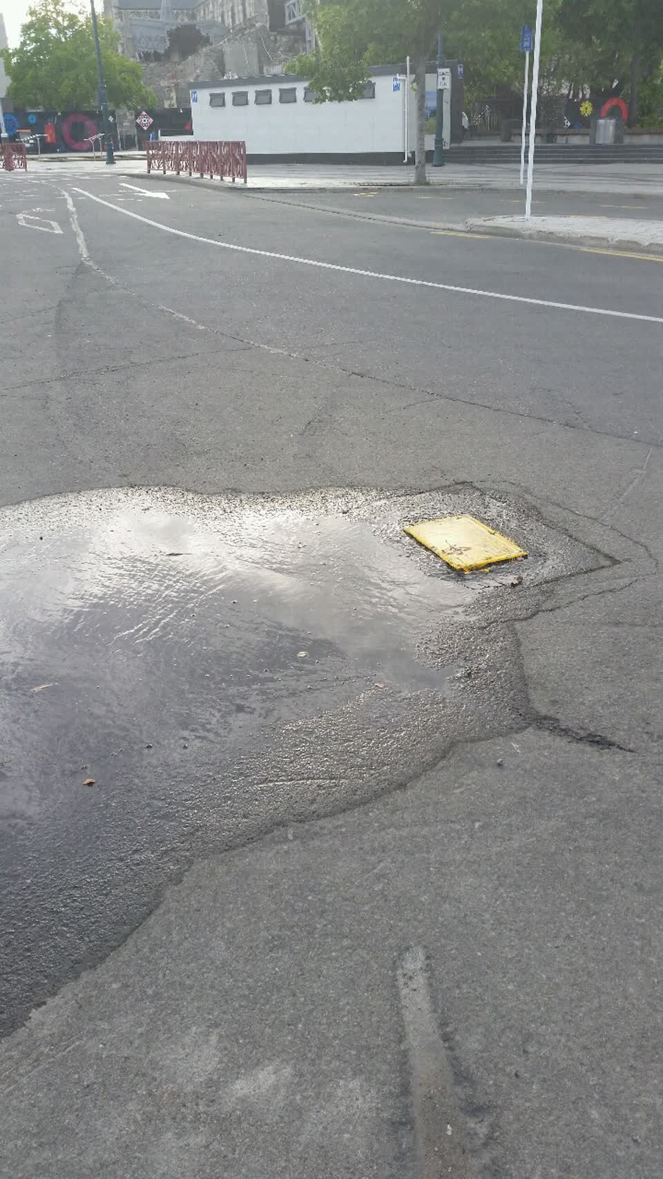 The photograph attached to this water supply report