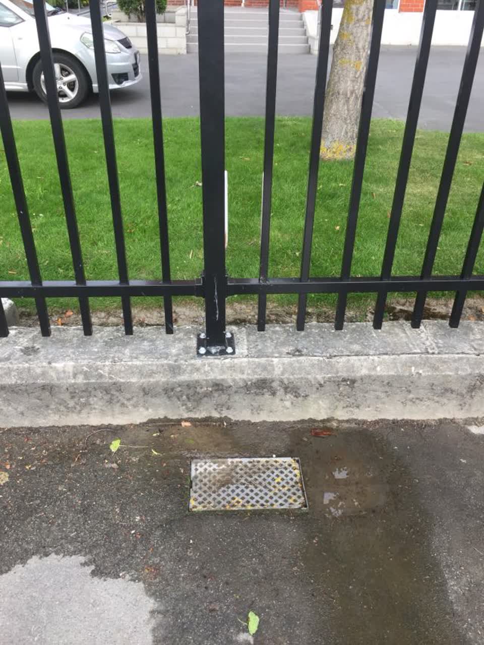 The photograph attached to this water supply report