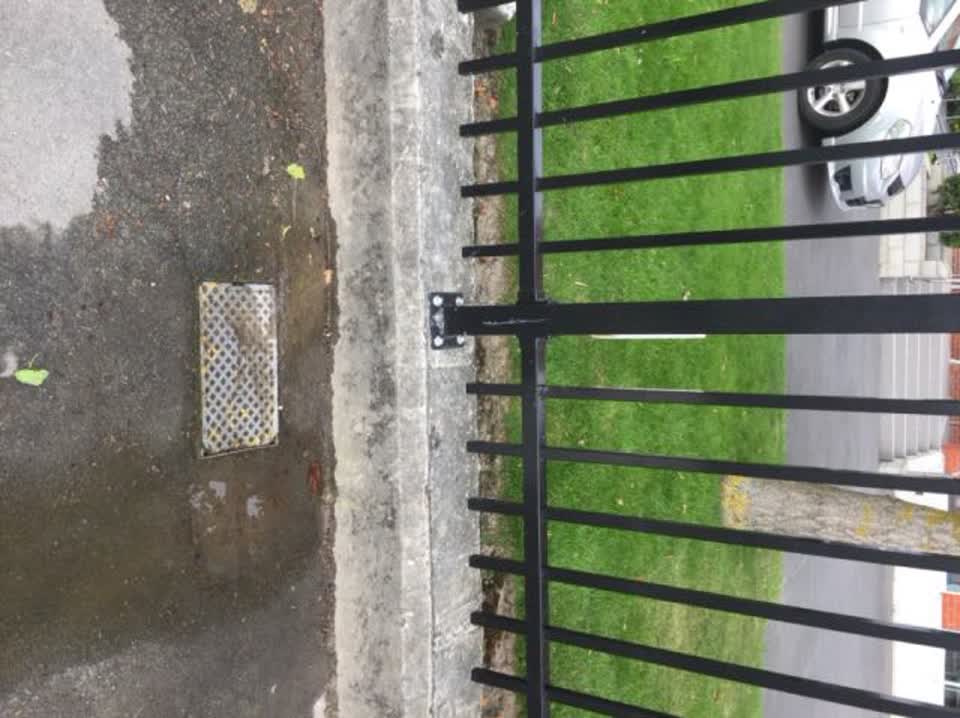 The photograph attached to this water supply report