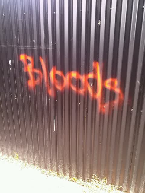 Graffiti, a report photo
