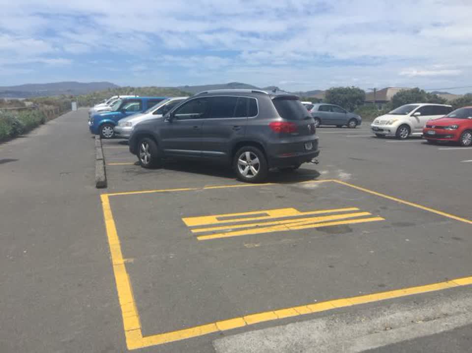 The photograph attached to this parks report