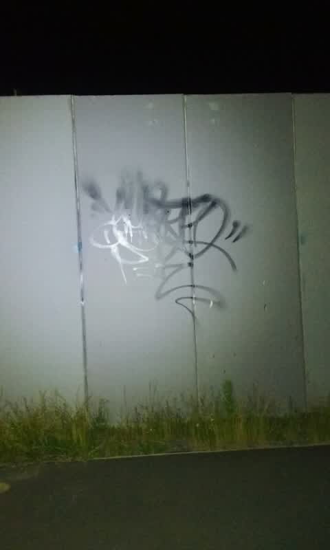 Graffiti, a report photo