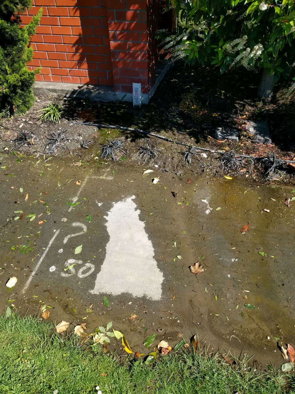 The photograph attached to this water supply report