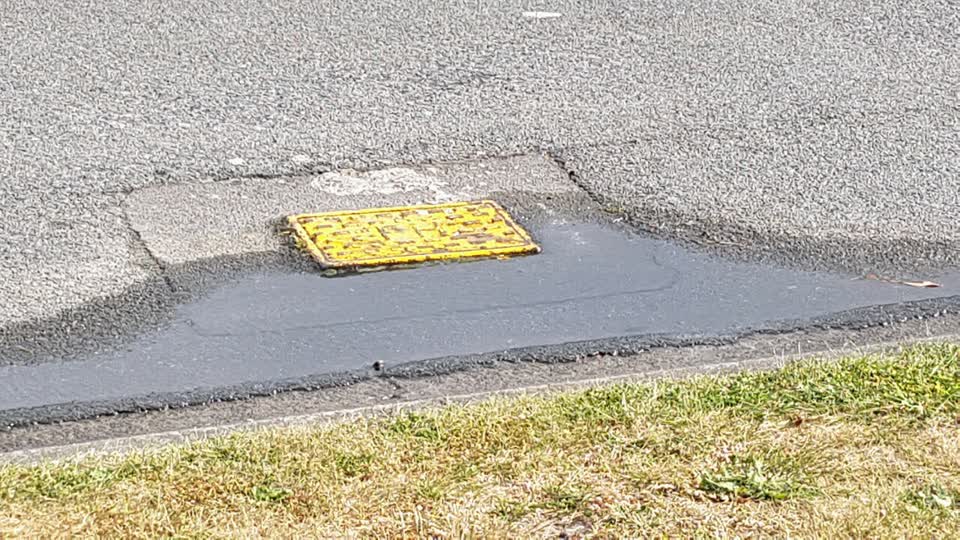 The photograph attached to this water supply report