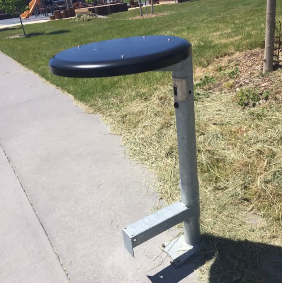 The photograph attached to this parks report