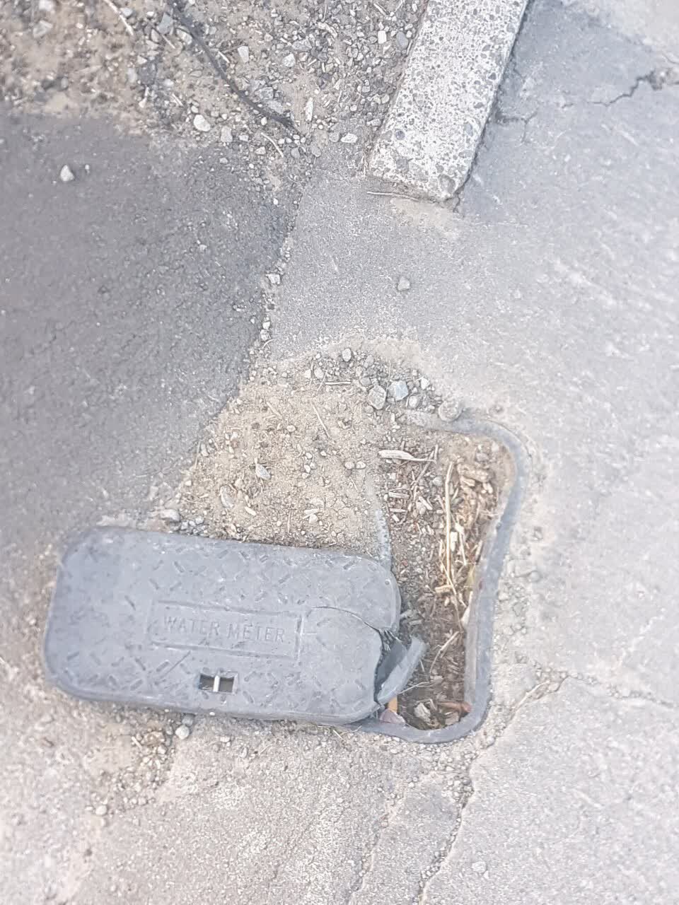 The photograph attached to this water supply report