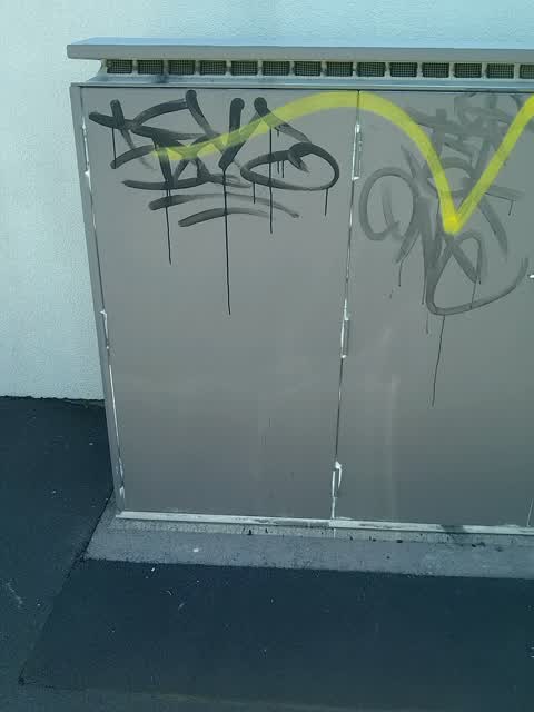 Graffiti, a report photo