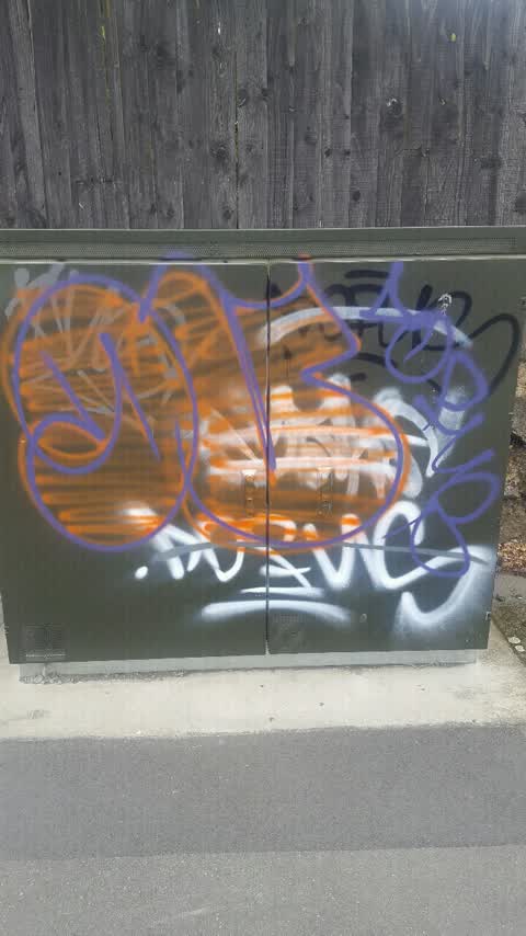 Graffiti, a report photo