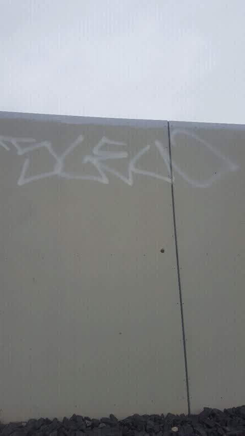 Graffiti, a report photo