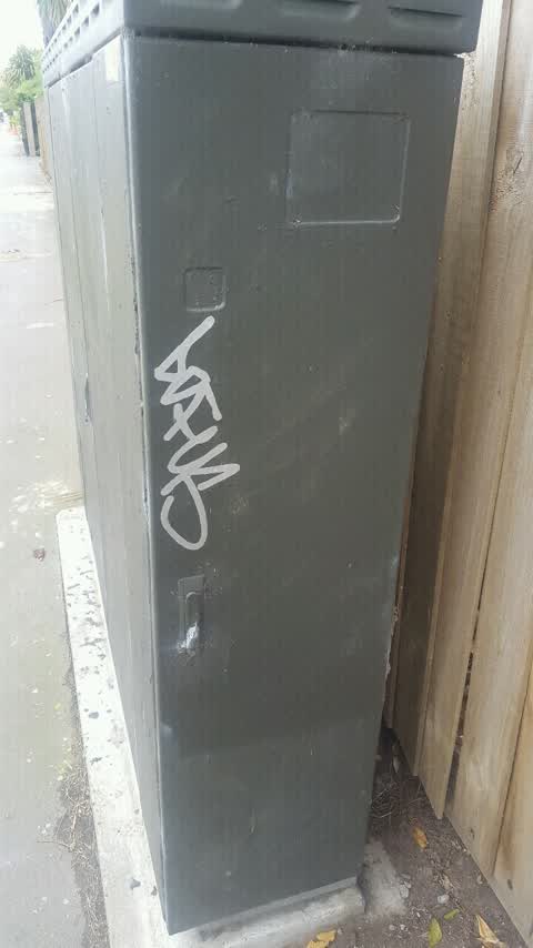 Graffiti, a report photo
