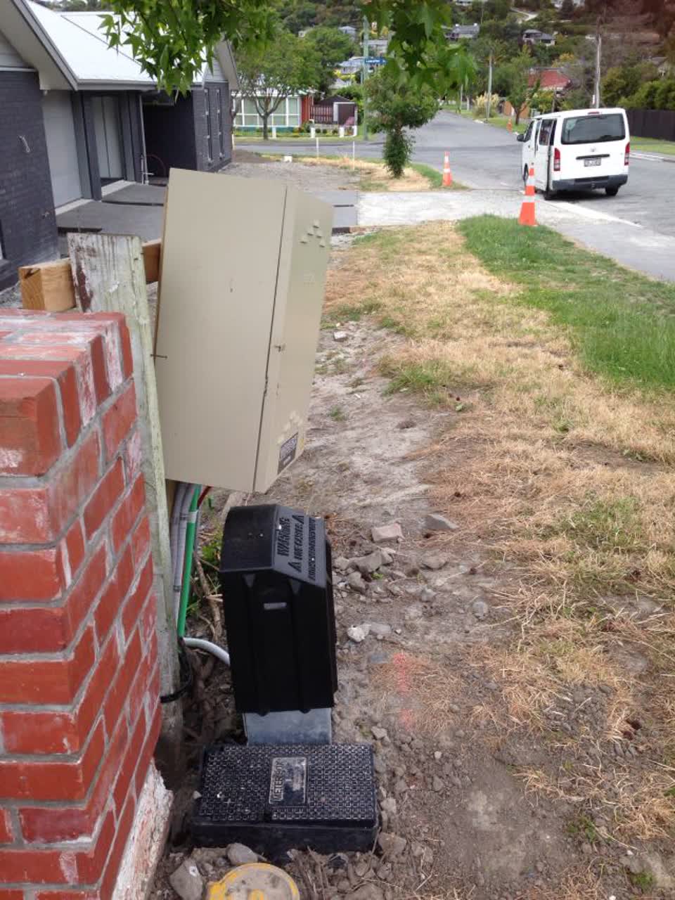 The photograph attached to this water supply report