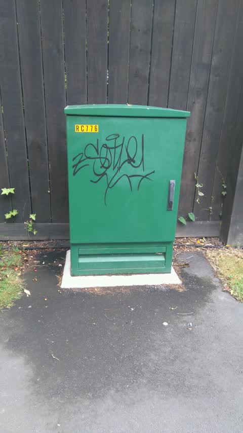 Graffiti, a report photo