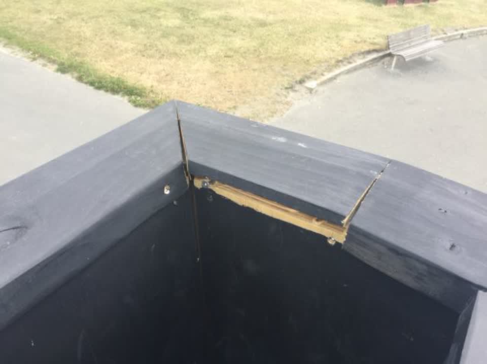 The photograph attached to this parks report
