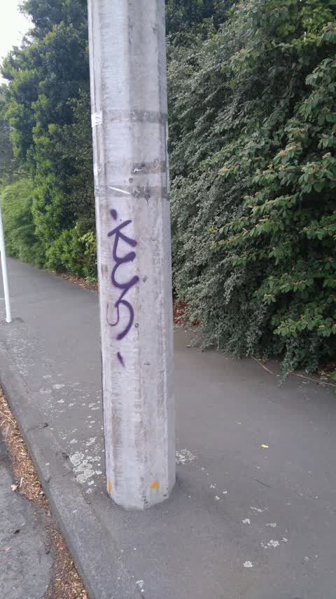 Graffiti, a report photo